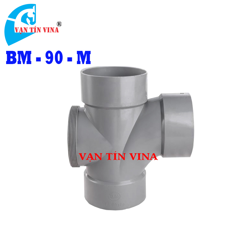 Bộ chữ T cong kiểm tra mặt sau PVC BM 90 - M