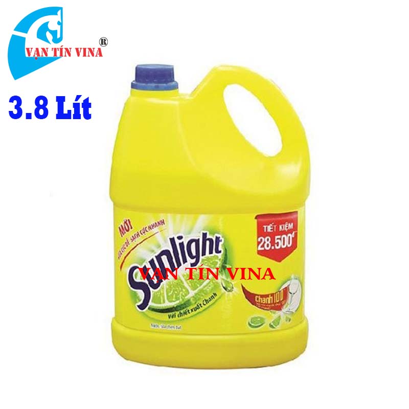 Nước rửa chén SUNLIGHT chanh - 3,8 lít