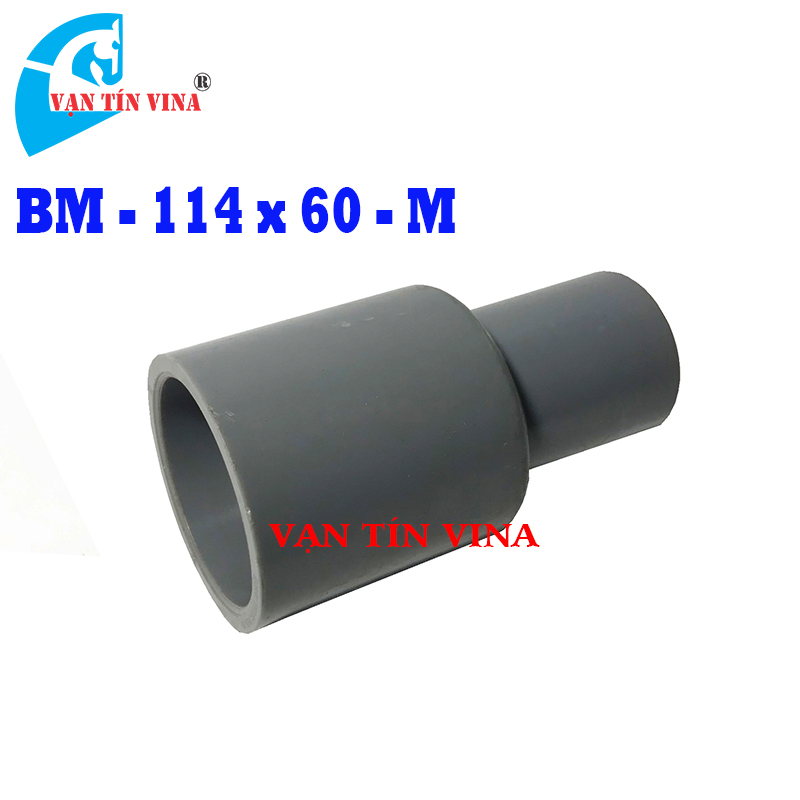 Nối giảm PVC BM Ø 114 x 60 - M