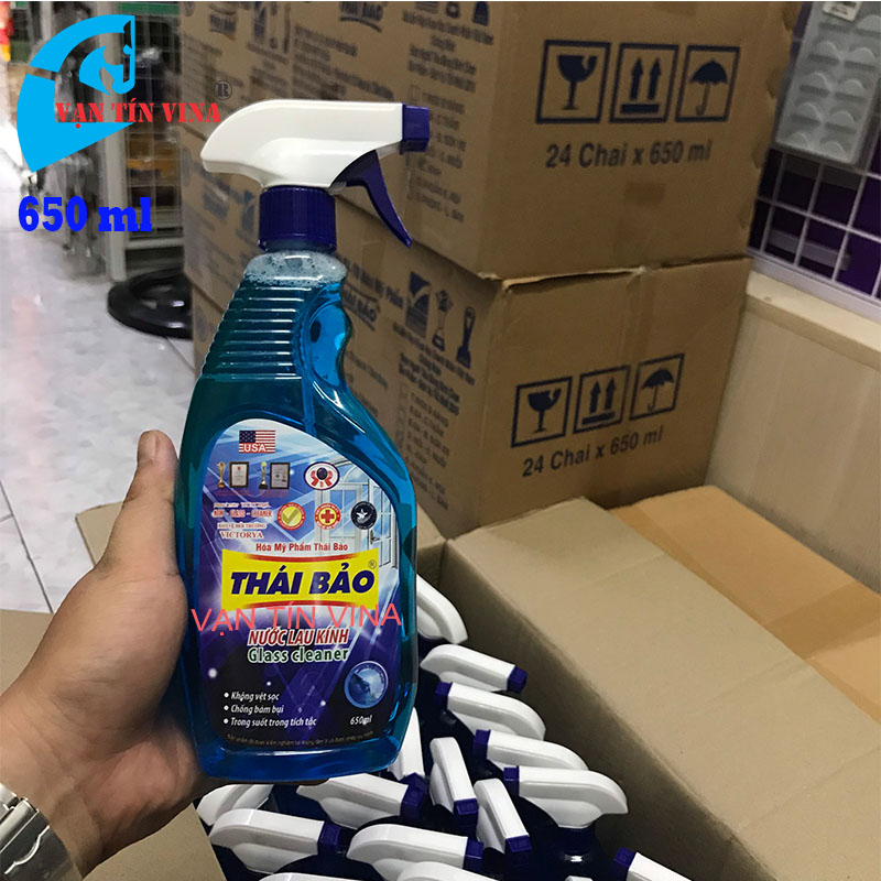 Nước lau kiếng Thái Bảo 650ml