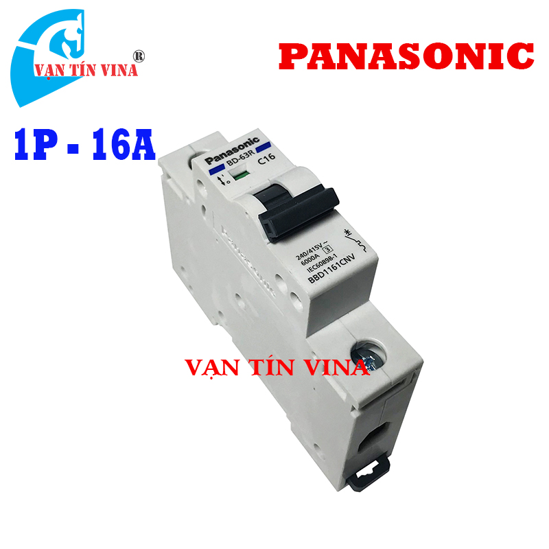 PANASONIC - CB 1P 16A - 6kA - BBD1161CNV