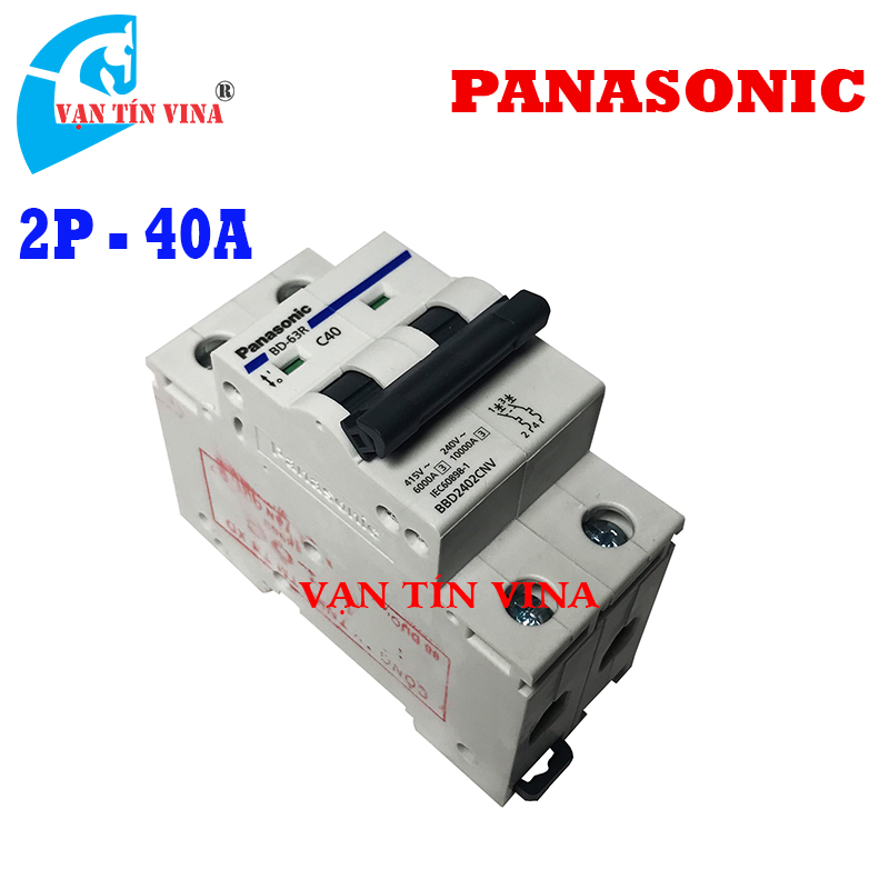 PANASONIC - CB 2P 40A - 6kA - BBD2402CNV