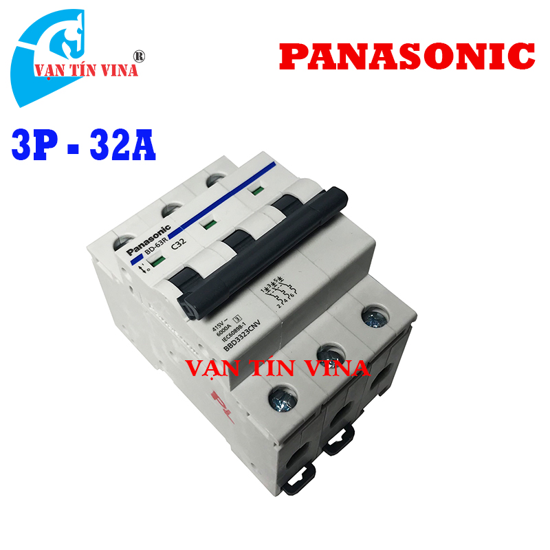 PANASONIC - CB 3P 32A - 6kA - BBD3323CNV