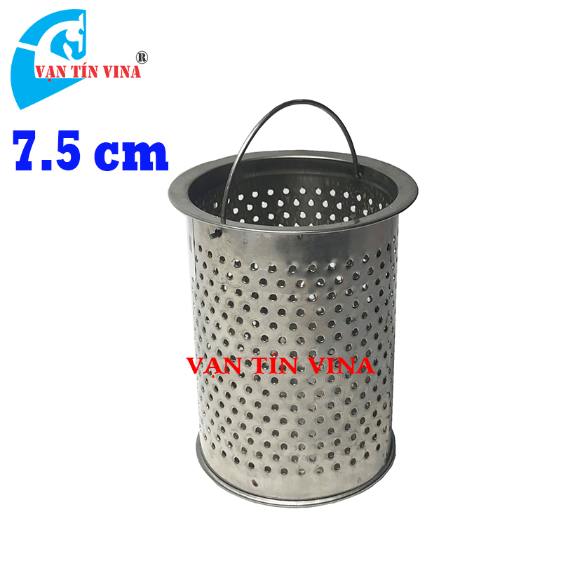 Rổ lưới lọc rác INOX - 7.5cm