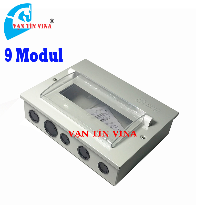 SINO - Tủ điện kim loại 9 modul-âm -TD